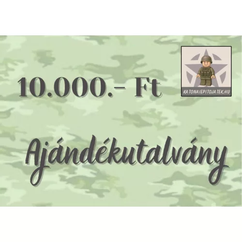 Ajándékutalvány - 10 000 Ft