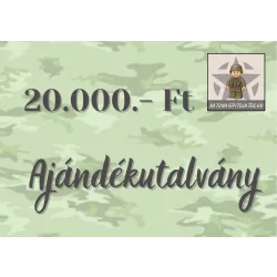 Ajándékutalvány - 20 000 Ft