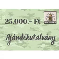 Ajándékutalvány - 25 000 Ft