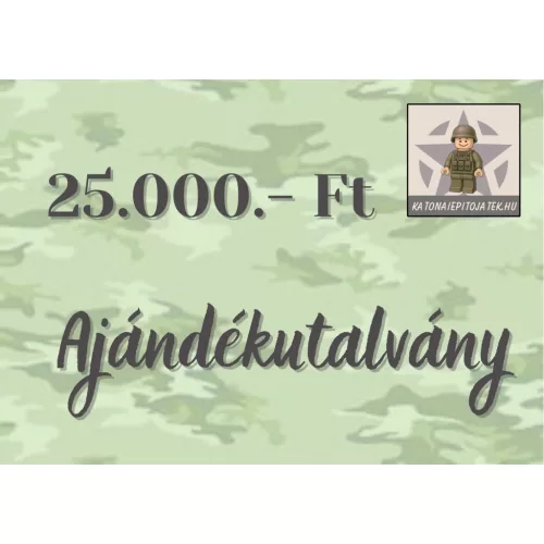 Ajándékutalvány - 25 000 Ft