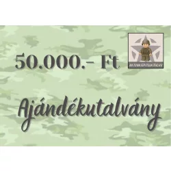 Ajándékutalvány - 50 000 Ft