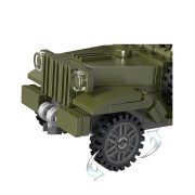 COGO - Katonai jeep és motor építőjáték készlet