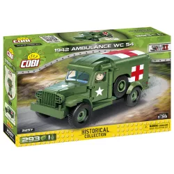 Cobi - WC-54 katonai mentőautó építőjáték készlet