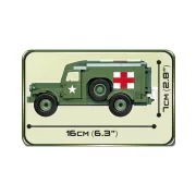 Cobi - WC-54 katonai mentőautó építőjáték készlet