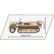 Cobi - DEMAG lánctalpas jármű építőjáték készlet