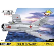 Cobi MiG-15 'Fagot' szovjet vadászgép építőjáték készlet