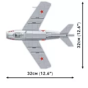 Cobi MiG-15 'Fagot' szovjet vadászgép építőjáték készlet