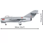 Cobi MiG-15 'Fagot' szovjet vadászgép építőjáték készlet
