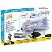 Cobi MiG-15 'Fagot' szovjet vadászgép építőjáték készlet