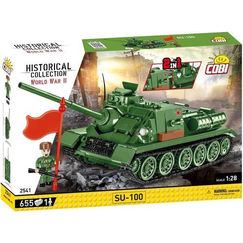 Cobi - SU-100 szovjet páncélvadász építőjáték készlet