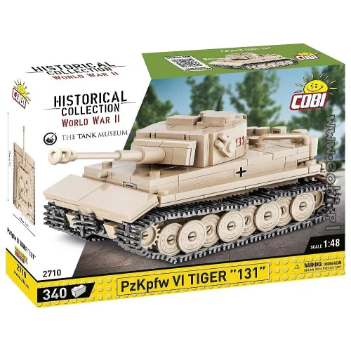 Cobi - Panzer VI Tigris harckocsi építőjáték készlet