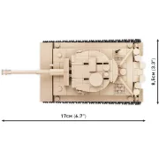 Cobi - Panzer VI Tigris harckocsi építőjáték készlet