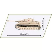 Cobi - Panzer VI Tigris harckocsi építőjáték készlet