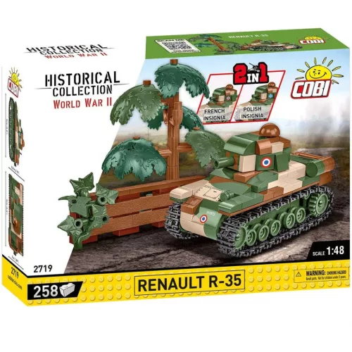 Cobi - Renault R - 35 tank építőjáték készlet