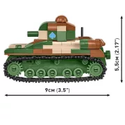 Cobi - Renault R - 35 tank építőjáték készlet