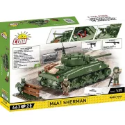 Cobi - M4A1 Sherman amerikai közepes harckocsi építőjáték készlet