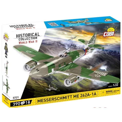 Cobi - Messerschmitt Me262A-1A  vadászrepülőgép építőjáték készlet 