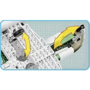 Cobi - Messerschmitt Me262A-1A  vadászrepülőgép építőjáték készlet 
