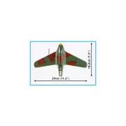 Cobi - Messerschmitt Me 163B KOMET német rakétahajtású vadászrepülő építőjáték készlet
