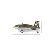 Cobi - Messerschmitt Me 163B KOMET német rakétahajtású vadászrepülő építőjáték készlet