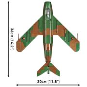 Cobi - Lim-5 ( MiG-17F ) kelet német vadászrepülőgép építőjáték készlet