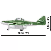 Cobi - Messerschmitt ME 262 vadászrepülőgép építőjáték készlet
