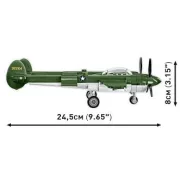 Cobi - Lockheed P-38 vadászrepülőgép építőjáték készlet