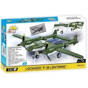 Cobi - Lockheed P-38 vadászrepülőgép építőjáték készlet