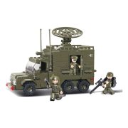 Sluban Army - Katonai radar teherautó építőjáték készlet