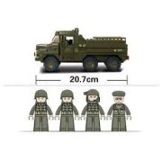 Sluban Army – Csapatszállító teherautó építőjáték készlet