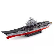 Sluban Model Bricks - Repülőgéphordozó hadihajó építőjáték készlet