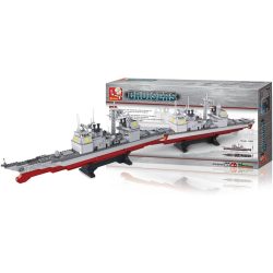   Sluban Model Bricks -  Nagy Cruiser hajó építőjáték készlet
