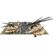 Sluban Army – Katonai Blackhawk helikopter építőjáték készlet