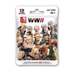 Sluban WWII katonai figura polybag