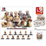 Sluban WWII katonai figura polybag