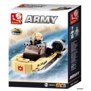 Sluban Army - 8 into 1 tank és APC építőjáték készlet