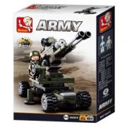 Sluban Army - 8 into 1 tank és APC építőjáték készlet
