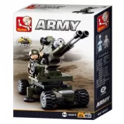 Sluban Army - 8 into 1 tank és APC építőjáték készlet