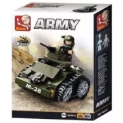 Sluban Army - 8 into 1 tank és APC építőjáték készlet