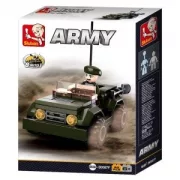 Sluban Army - 8 into 1 tank és APC építőjáték készlet