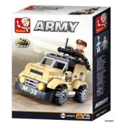 Sluban Army - 8 into 1 tank és APC építőjáték készlet