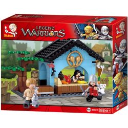   Sluban Legend Warriors - A haltolvaj építőjáték készlet