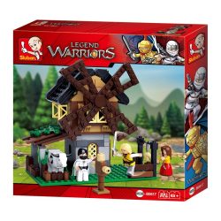 Sluban Legend Warriors - Szélmalom építőjáték készlet