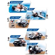 Sluban Builder Police - Robotharcos 6 into 1