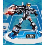 Sluban Builder Police - Robotharcos 6 into 1