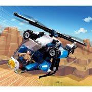 Sluban Police - 4 into 1 rendőrségi helikopter építőjáték készlet