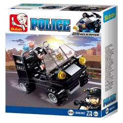   Sluban Police - 4 into 1 SWAT terepjáró építőjáték készlet