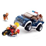 Sluban Police - Motoros üldözés építőjáték készlet