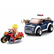 Sluban Police - Motoros üldözés építőjáték készlet