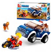 Sluban Police - Motoros üldözés építőjáték készlet